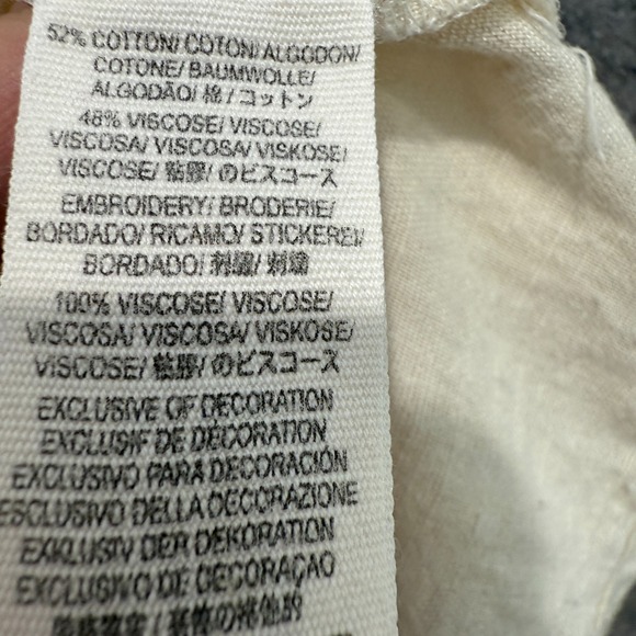 Free People All My Life Mini Dress Womens Medium Boho Hippie High Low Tie Beige - Picture 12 of 13